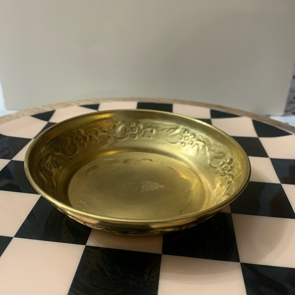 Gold Candle Holder